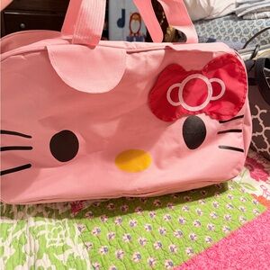 Hello Kitty Pink and Red Duffle Bag